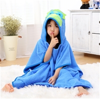 Áo choàng tắm Khủng long xanh size M (từ 0 - 6 tuổi)